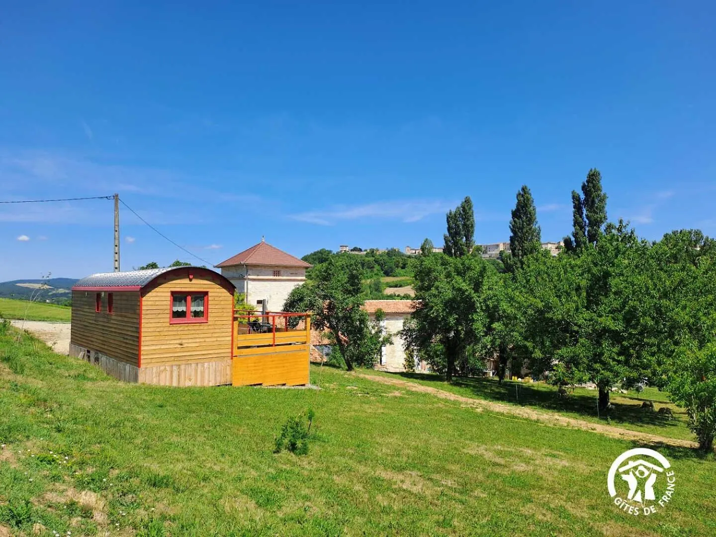 La Roulotte Du Tonnelier Villa Castelnau-de-Montmiral Frankrijk